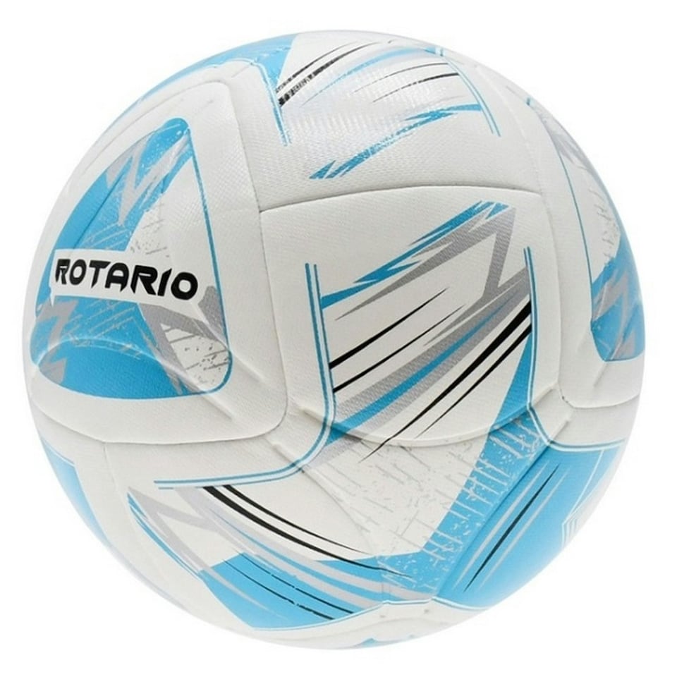 image 1 of Precision Rotario FIFA Quality Pro 2024 Match Football - White/Cyan/Black/Silver - 3
