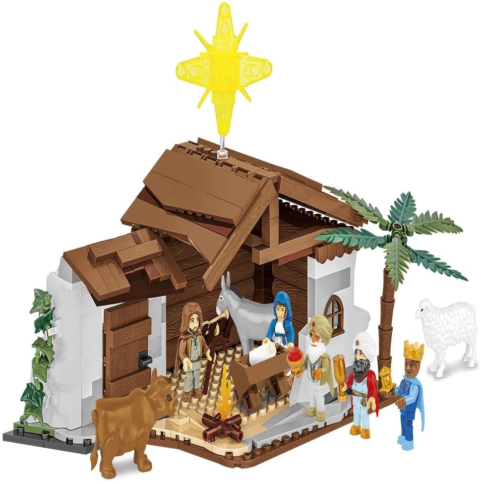 image 1 of Nativity Scene brick model - COBI 20006 - 370 bricks