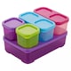 image 1 of Stackable Food Storage Box Set