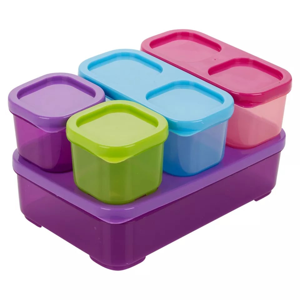 image 1 of Stackable Food Storage Box Set