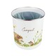 image 3 of Hedgehog & Mouse Compost Caddy - Metal 2L Decorative Kitchen Food Waste Bin
