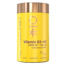 NUTRIBURST VITAMIN D3 + K2 60 GUMMIES