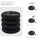 image 4 of Outsunny Set of 4 Canopy Tent Weight Sand Fillable Strong Plastic