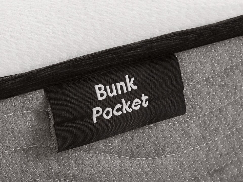 image 1 of Essential Bunk Pocket Mattress | White | Single