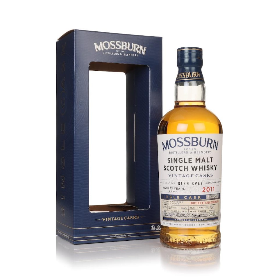 image 1 of Glen Spey - Mossburn Vintage Casks Single Cask 2011 13 year old Whisky | Multi | Baked apple, fresh fruit salad and cloves, vanilla custard creams, cereal and hay notes | 1