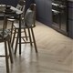 image 1 of PACK OF 5 (Total 5 Units) - Premium 5mm Thick Light Oak Herringbone Flooring - 126mm (W) x 630mm (L)