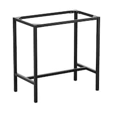 Perry Poseur Base - Black - 117.5 x 67.5 x H107cm Black