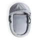 image 5 of Clair de Lune Grey Dimple Grey Wicker Moses Basket With Grey Rocking Stand