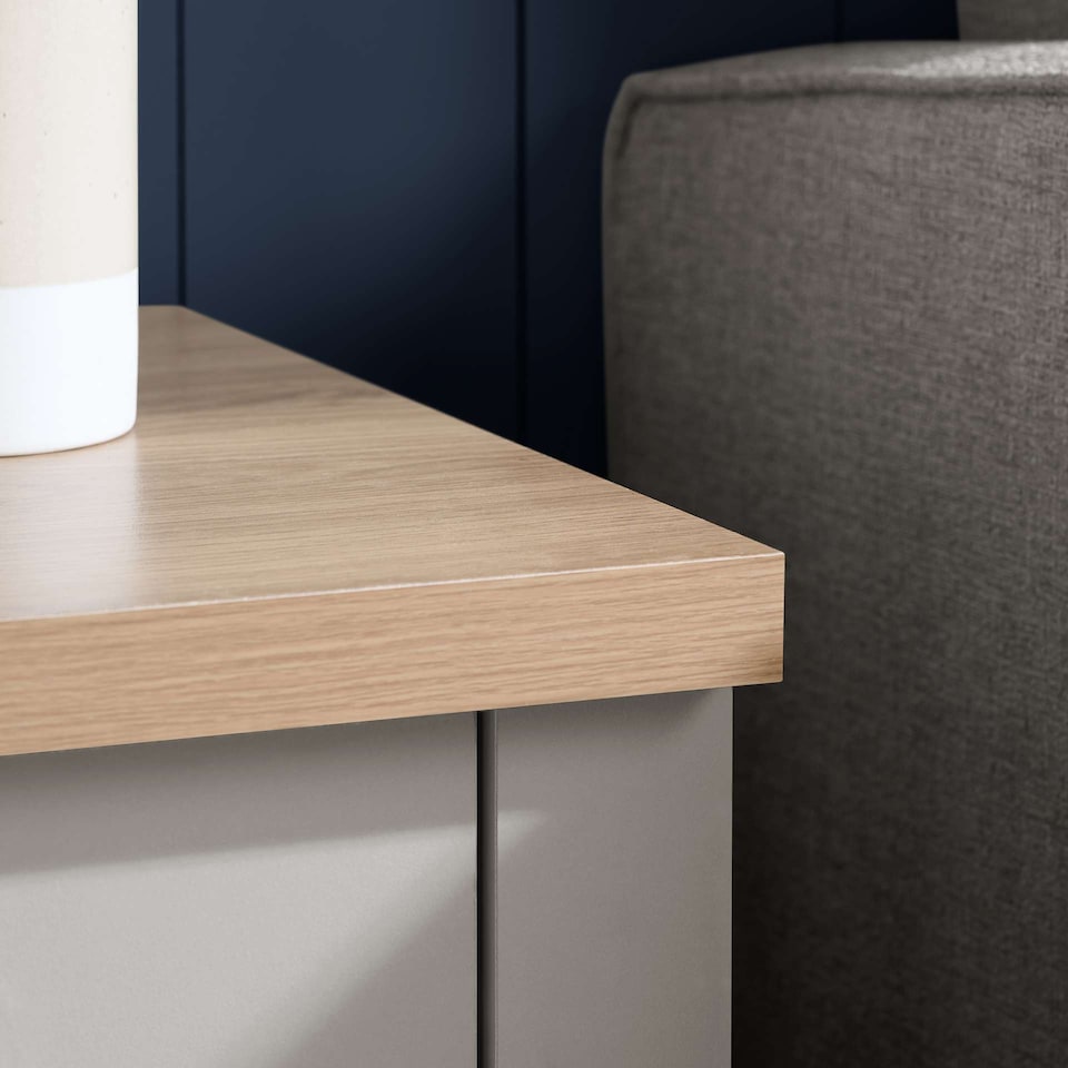 image 1 of Highgate 1 Drawer Lamp Table Grey