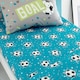 image 1 of Bedlam Goal Fitted Bed Sheet Grey