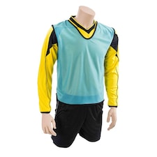 Precision Childrens/Kids Plain Mesh Training Bib - Sky - 2-3 Years
