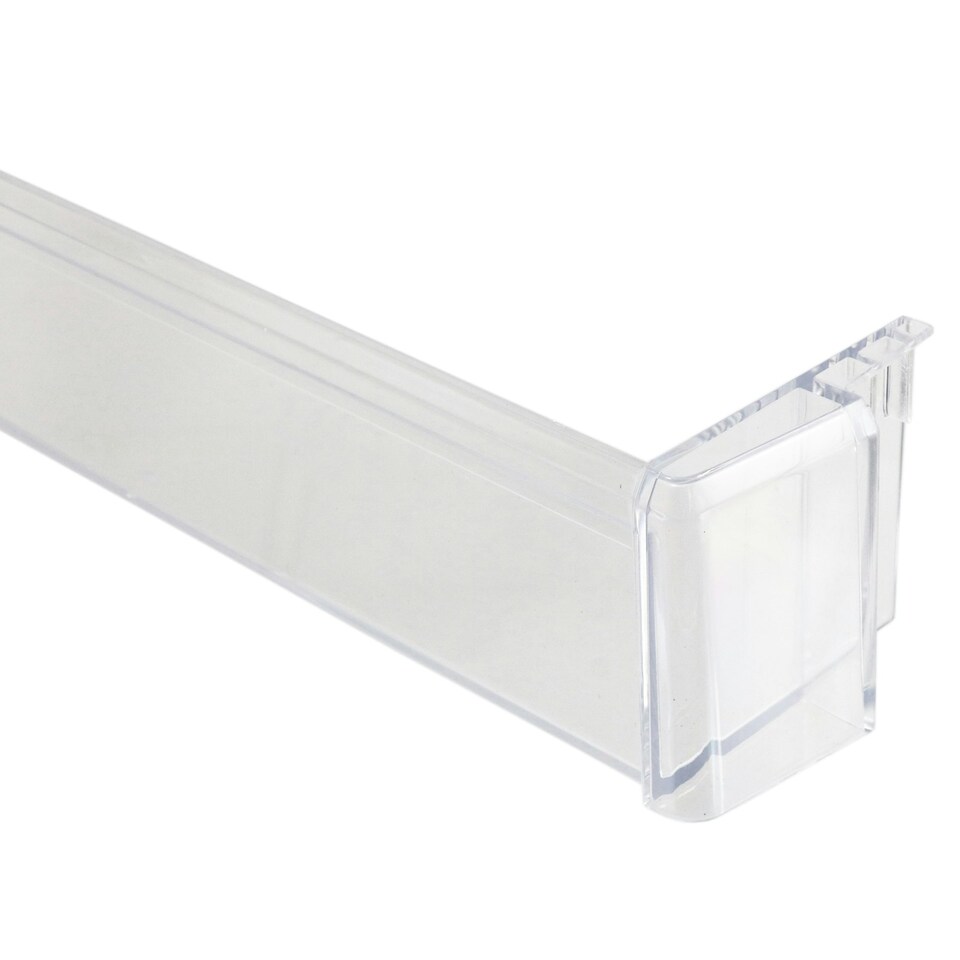 image 1 of SPARES2GO Lower Door Bottle Shelf for CDA BC2763/0 BK2963FA/0 BK3163/0 BK3163FA/0 FW852/0 FW872/0 Fridge Freezer Clear