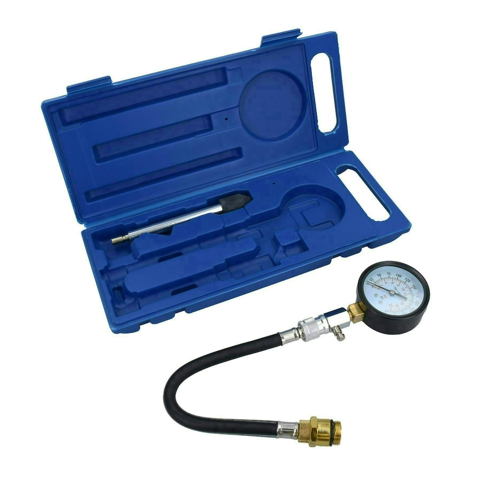 image 1 of Compression tester kit for petrol engines 0-300psi / 0-2000kpa 14 & 18mm AT460