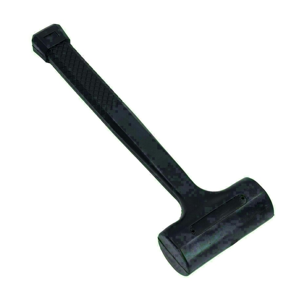 image 1 of 2LB Dead Blow Hammer Mallet Shot Loaded Head Impact Hammer Recoil