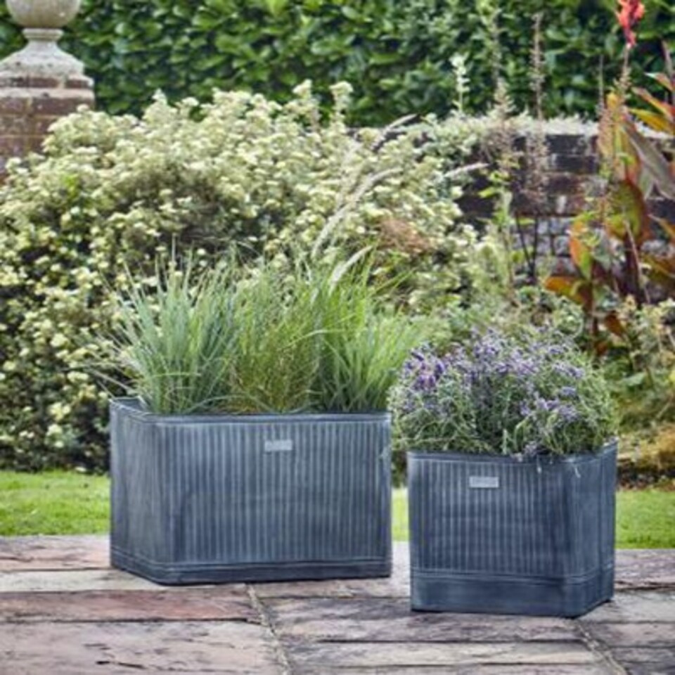 image 1 of Outdoor Hampton Urn - Metal - L34 x W34 x H35 cm - Copper Copper
