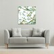 image 2 of Green & Golden Marble (Canvas Print) 46 x 46 x 4cm