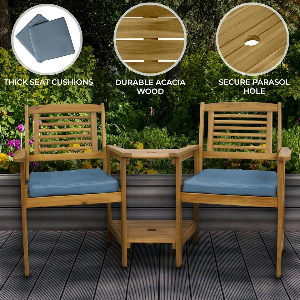 image 1 of Companion Seat With Cushions