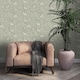 image 2 of Holden Decor Deer Wallpaper | Green | Sage Green | 1