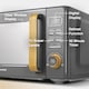 image 6 of Fika Grey Microwave Kettle Toaster Set, Fika Range, Grey