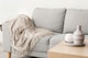 image 3 of Camilla Collection Chenille Throw in Dove Grey (50" x 60") | Grey | Grey