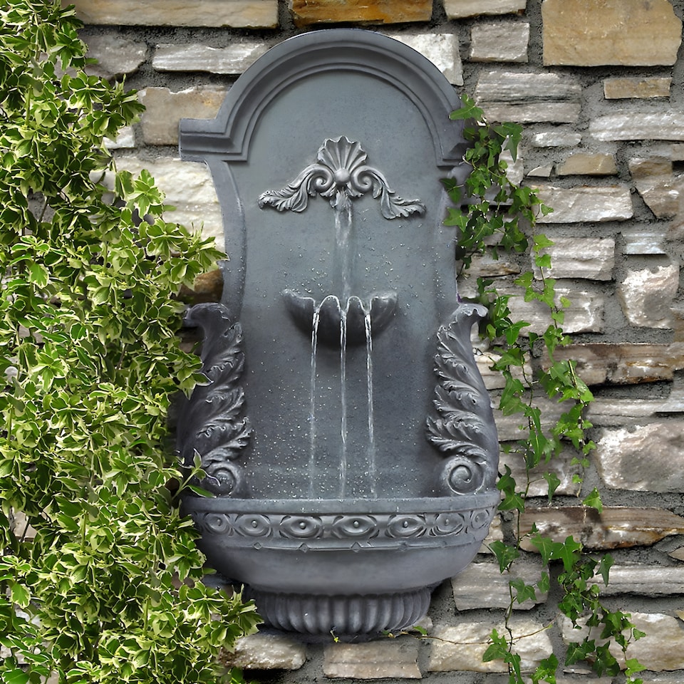 image 1 of Angel Wings Wall Fountain H83cm