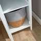image 6 of Bellevue 1 Or 2 Door Wardrobe MDF Bedroom Furniture White | White