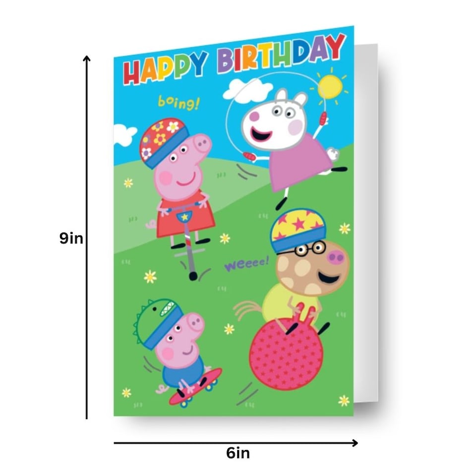 image 1 of PEPPA PIG LENTICULAR 3D-EFFECT CARD