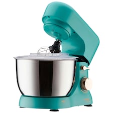 Cooks Professional Stand Mixer | 1000W | 4.5 Litre Mixing Bowl | 8 Speed Settings | Teal