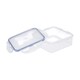 image 5 of LocknLock Food Storage Container Airtight Leakproof Microwave Safe Transparent Food Box 870ml