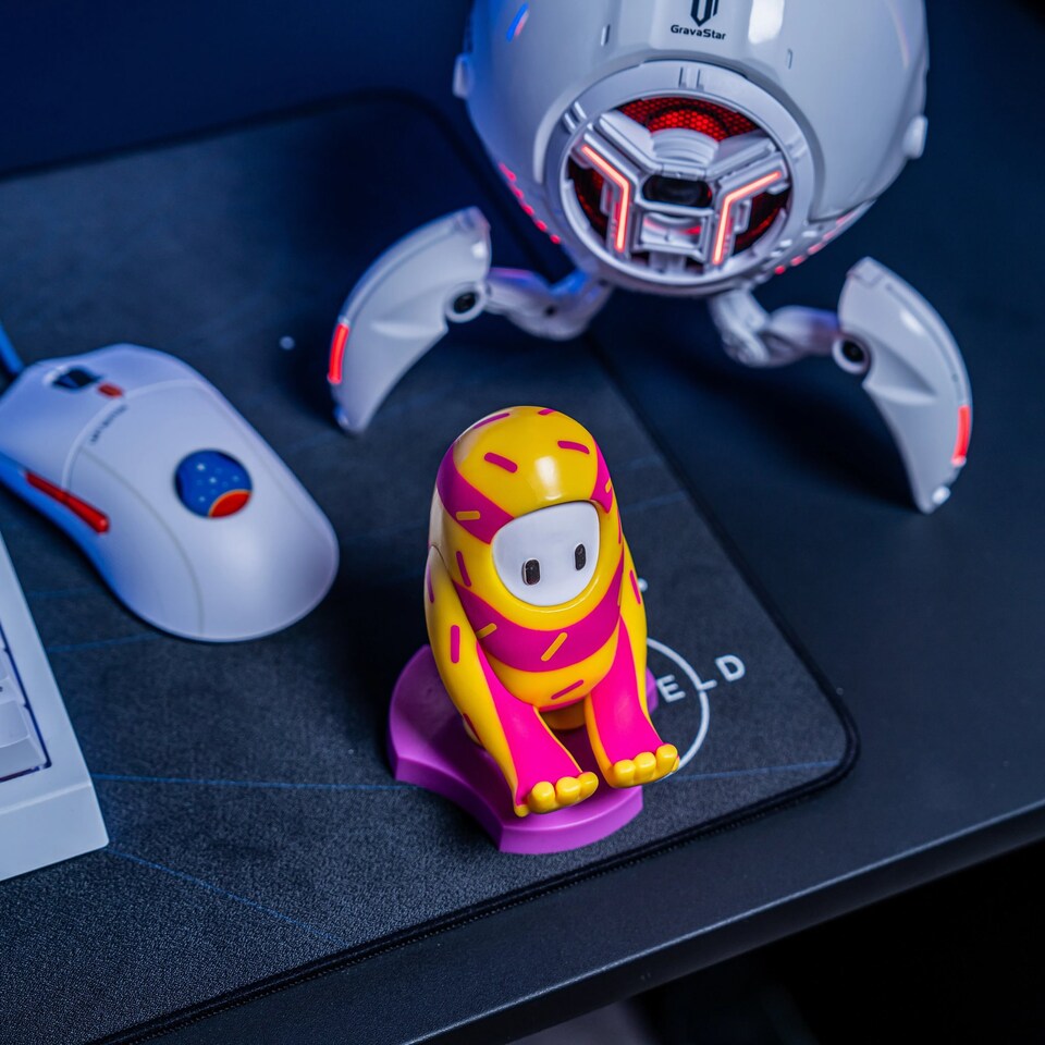 image 1 of Cable Guys Holdems Fall Guys Ice Cream Mini Phone Stand and Device Holder