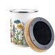 image 4 of Wildflowers Food Waste Caddy - Metal 2L Decorative Kitchen Compost Bin