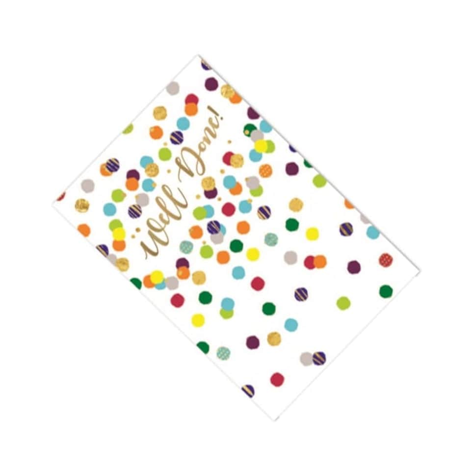 image 1 of Simon Elvin Well Done Greetings Card (Pack of 6) - Multicoloured - One Size (UTSG37253)
