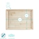 image 2 of Argon Tableware Bamboo Serving Tray - 33 x 25cm Brown
