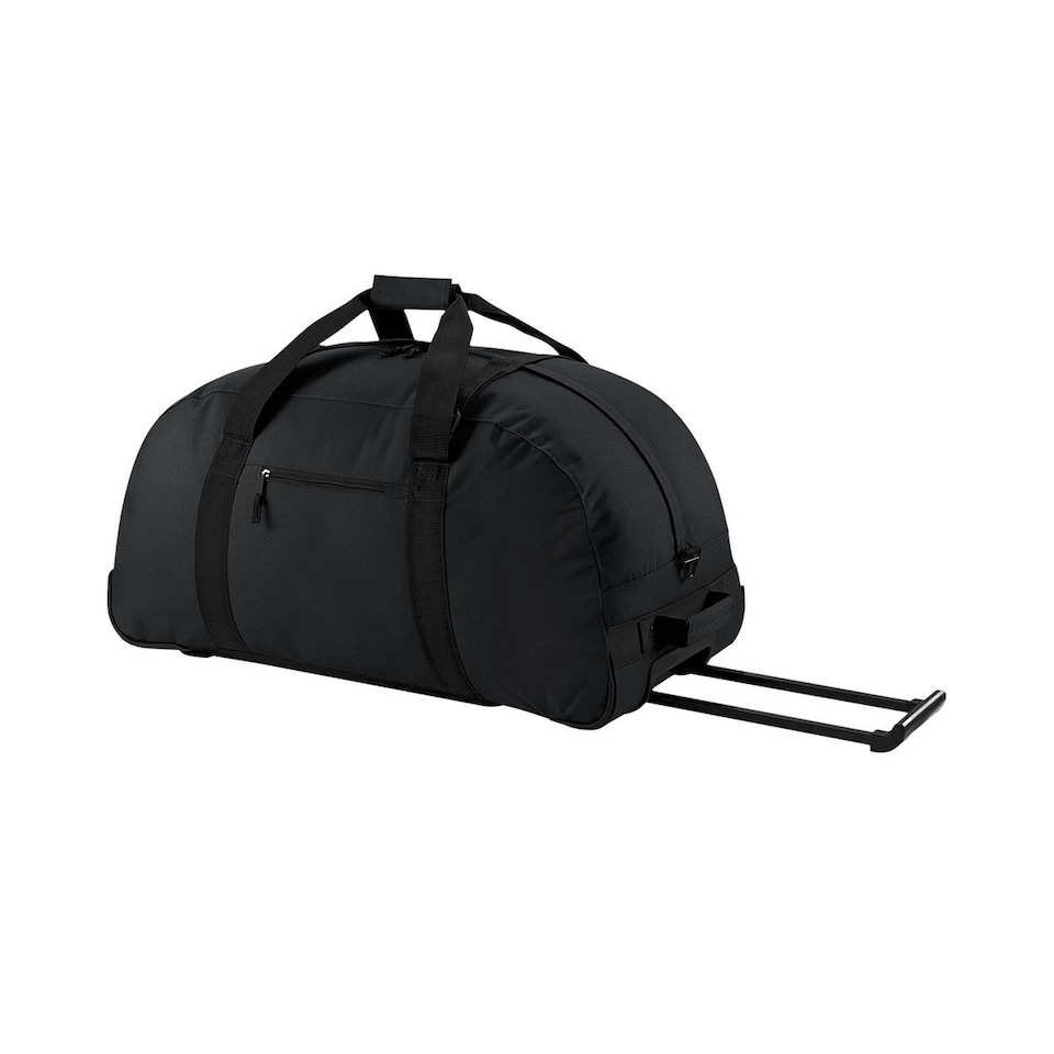 image 1 of Bagbase Classic 2 Wheeled Suitcase - Black - One Size