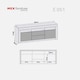 image 5 of TV Unit 160cm Black Matt Doors & Drawers Oak Matt Body Free LED | Brown | Black | One Size | 1