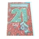 image 3 of Xpress Yourself Daughter 21 Today! Medium Sized Fashion Birthday Card