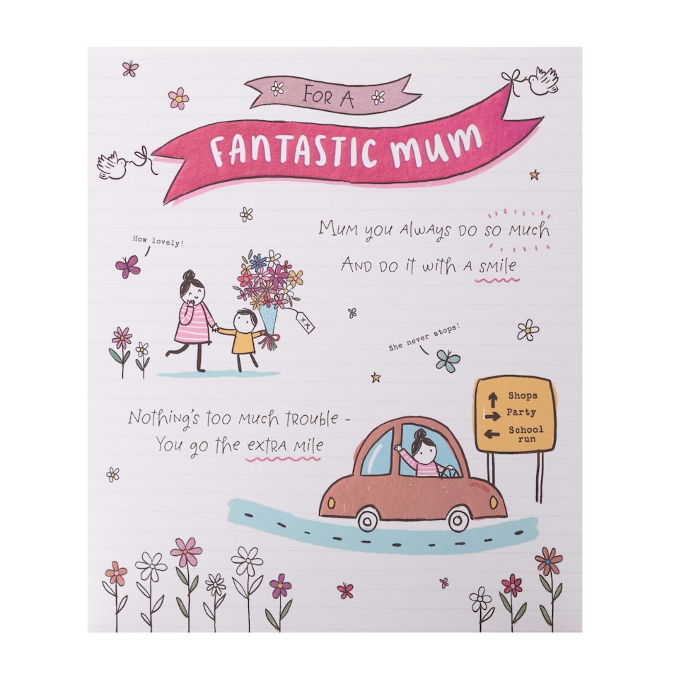 image 1 of Mum Birthday card - Oodles