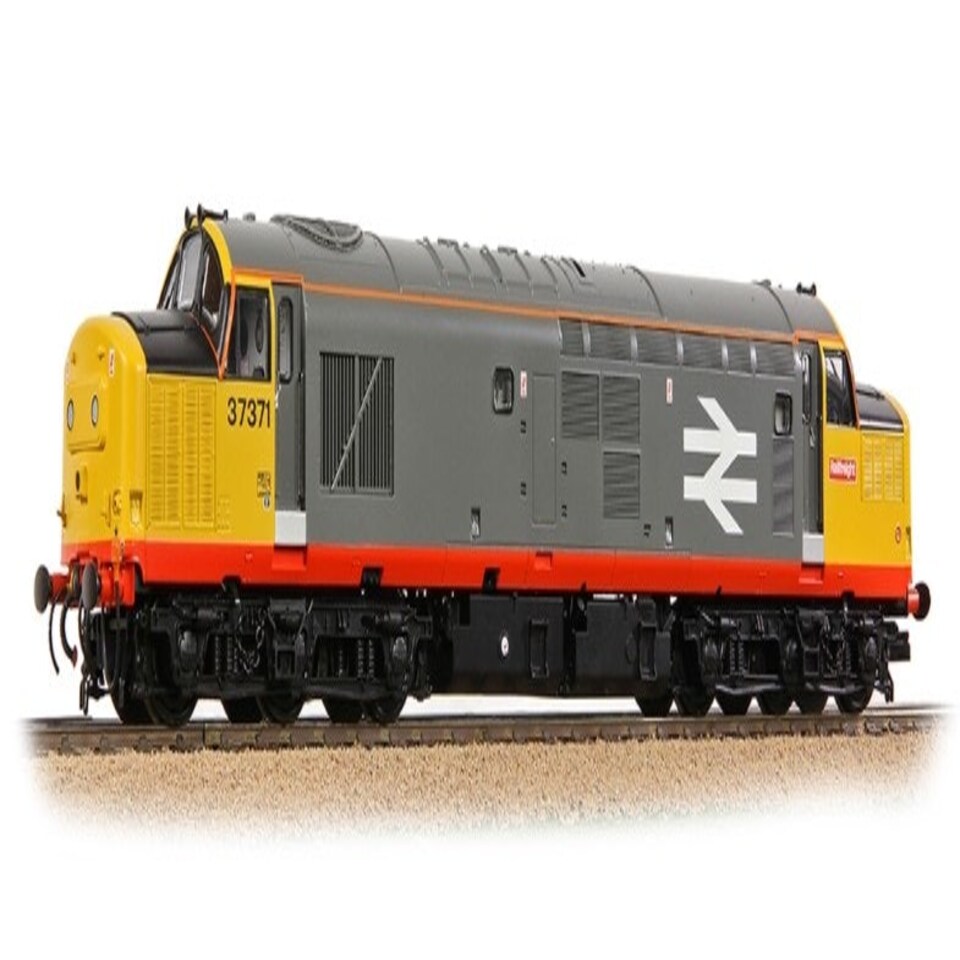 Bachmann Deluxe Class 37 371 BR Railfreight Red Stripe(DCC-Sound)