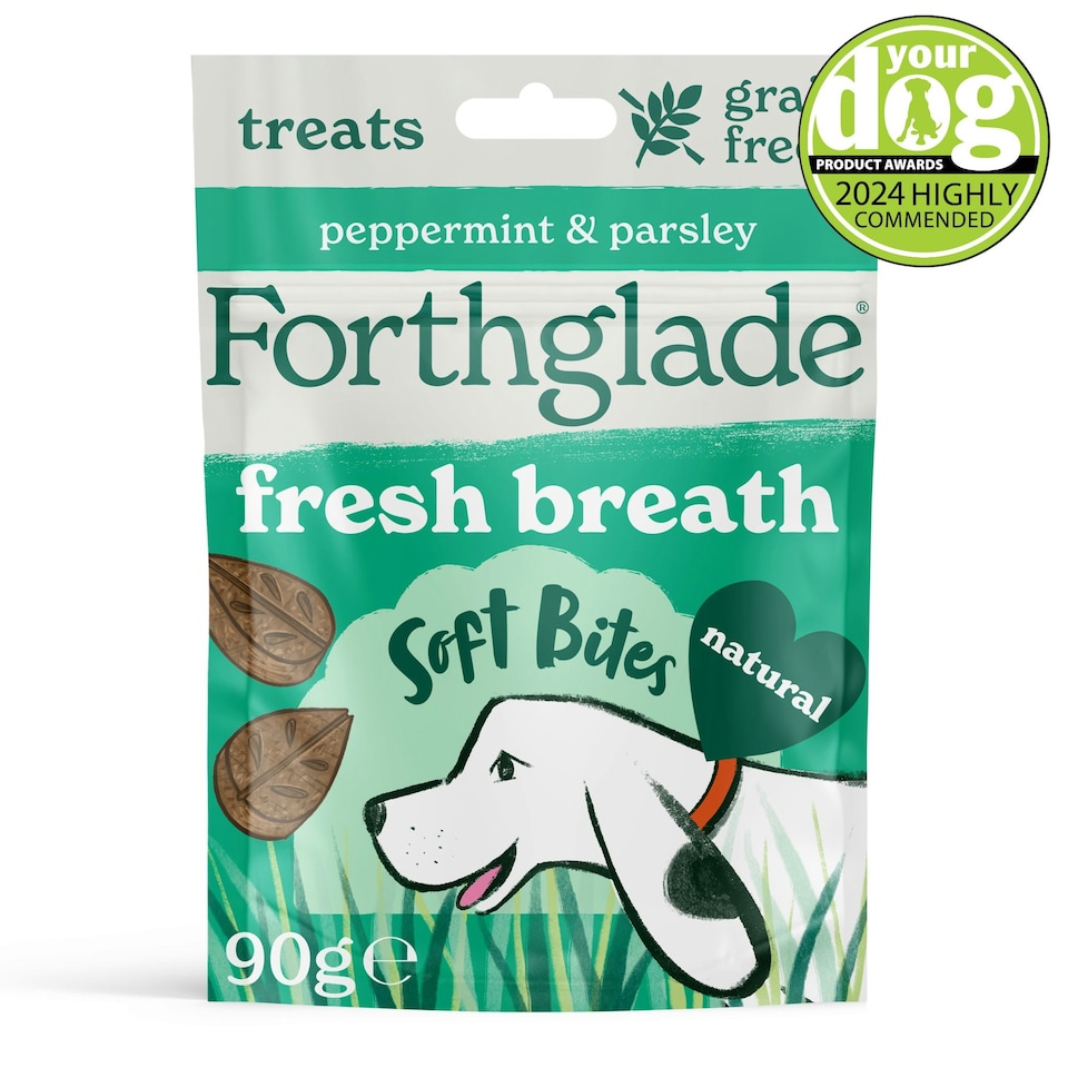 image 1 of Fresh Breath Peppermint & Parsley Dog Treats (8x90g)