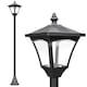image 1 of Outsunny Outdoor Garden Solar Light with Base Freestanding Energy-saving Optical