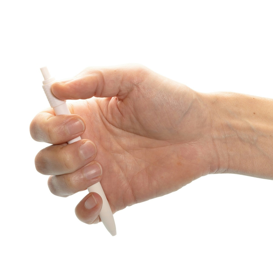 image 1 of XD Collection Stress Relief Quill Recycled ABS Plastic Pen - White - One Size