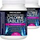 image 1 of Pro-Kleen 1KG Slow Dissolving 70% Chlorine 50 Tablets per Tub x 2