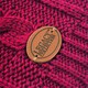 image 3 of HugglePets Legacy Cable Knit Dog Jumper | Red | M