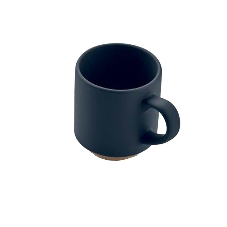 image 1 of MidOcean Cerack Stackable Ceramic 170 ml Mug - French Navy - One Size