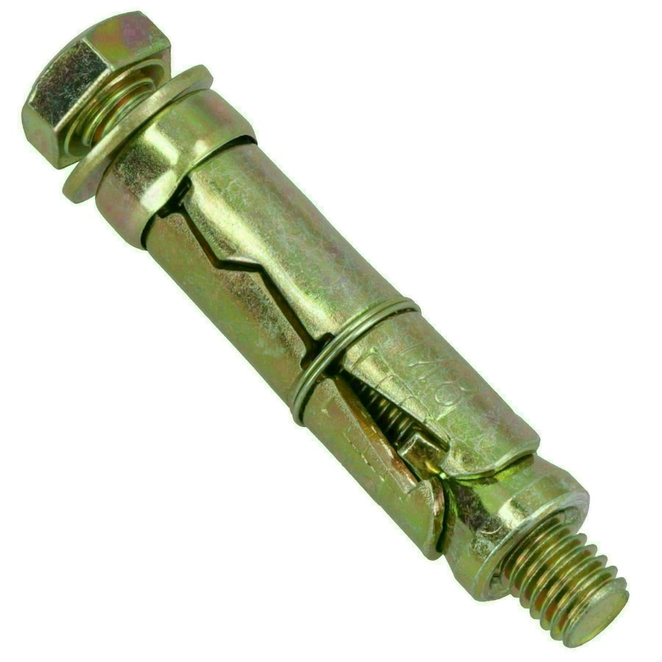 image 1 of M8 8mm x 60mm Expansion Rawl Bolt for Masonry Sleeve Anchors Fastener 60pk