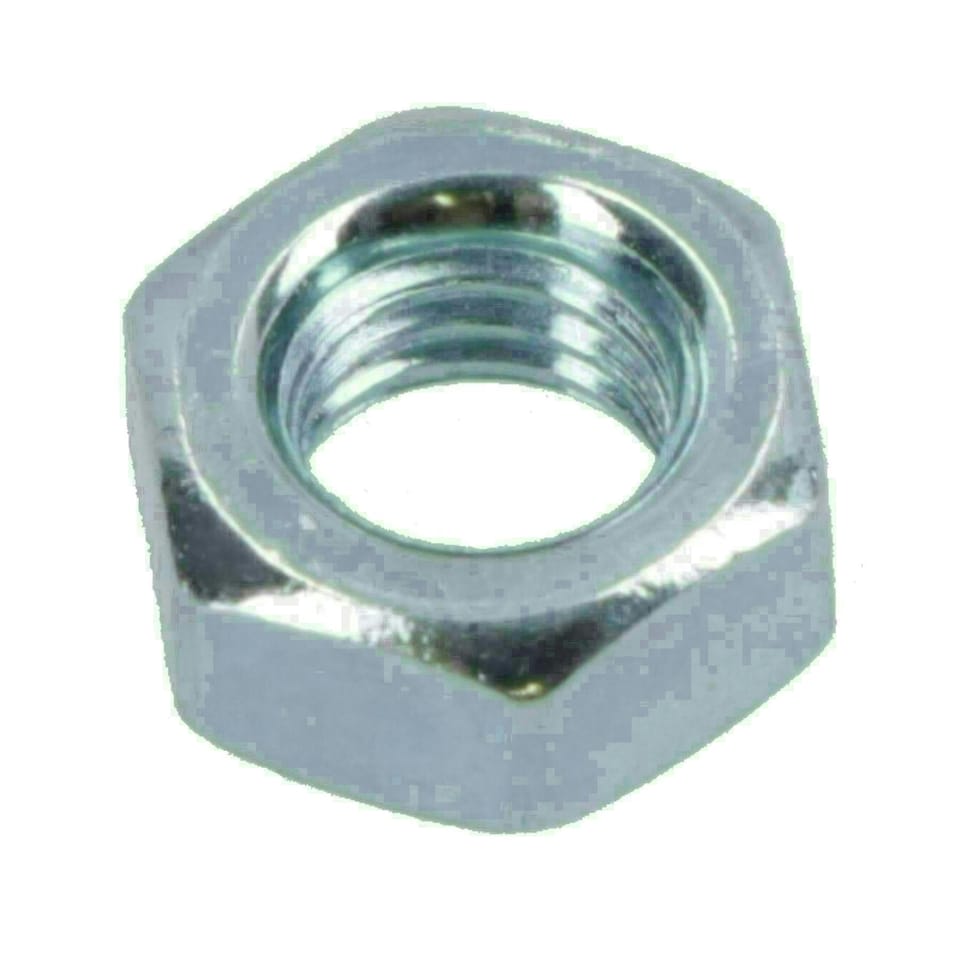 image 1 of M4 x 0.7mm Hex Full Nut Fastener Hexagonal Metric Nuts Grade 8 Zinc Plated 5pk