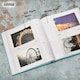 image 7 of 5"x7" Slip In Memo Bookbound Photo Album for 120 Photos – Hardcover Picture Album with Writing Space