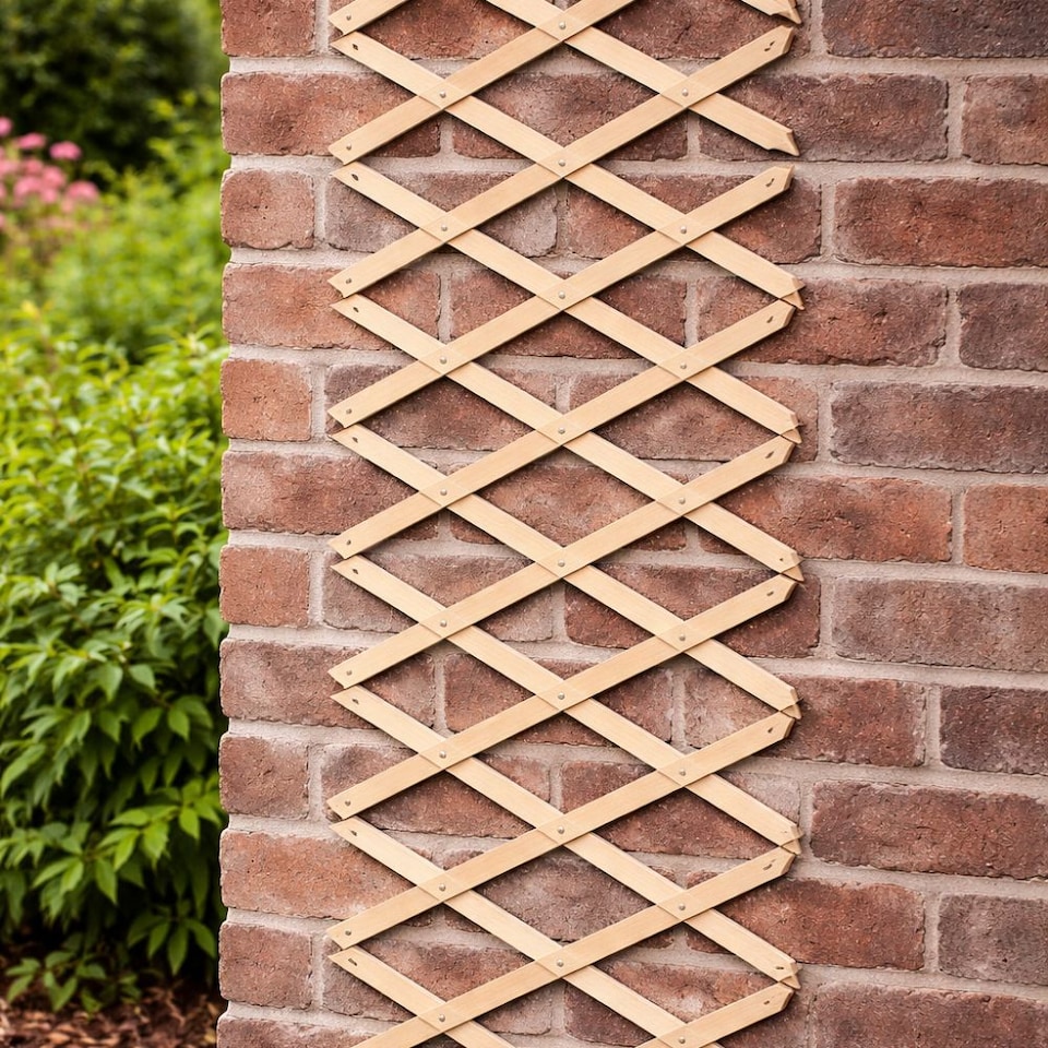 image 1 of Marco Paul 180cm x 45cm Expanding Wooden Trellis
