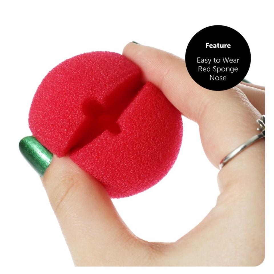 image 1 of Pack of 6 Red Superhero Mask Red | One Size