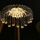 image 3 of Hestia Crystal USB LED Touch Table Lamp with Bronze Base & Trim